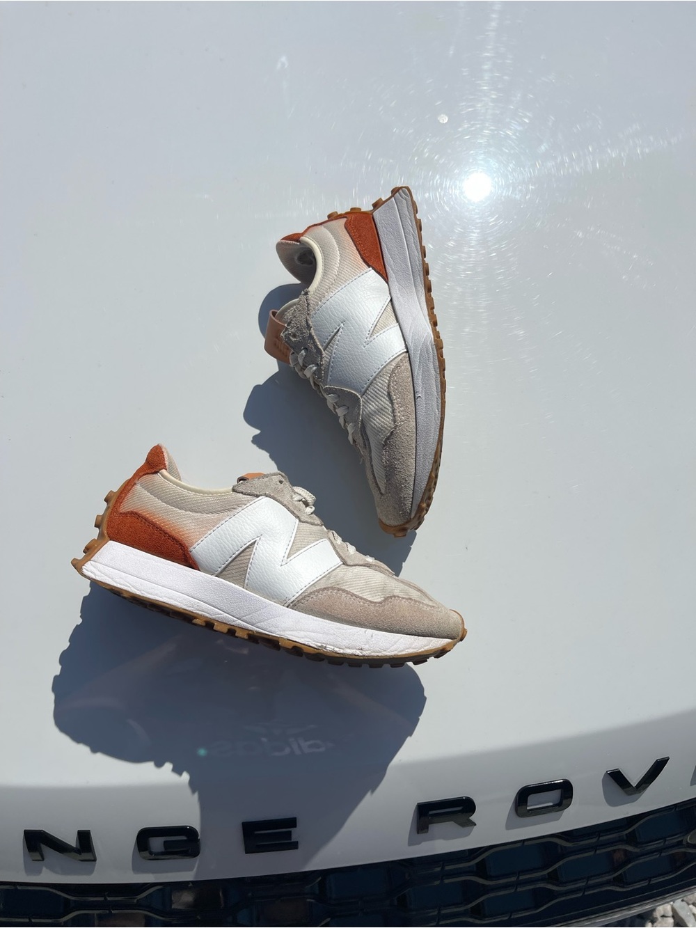 New Balance 327 Women’s, Sea salt with rust oxide color - Picture 3 of 14